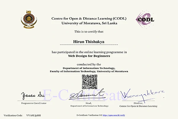 Certificate Image